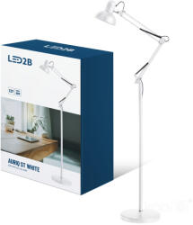 Kobi Floor lamp AURIQ ST 1xE27 white LED2B (KOBI-004829)