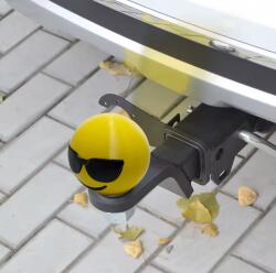  Vonóhorog Golyóvédő Sapka 50 mm - Univerzális Mosolygós Vonóhorog Védőkupak