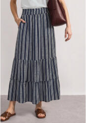 Street One Szoknya - Maxi Volant skirt stripe_AOP - 2607