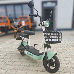 GEELI Scuter electric cu pedale fara permis, Geeli BEE, 25km h, 38 km autonomie max, Omologat (BEE-7)