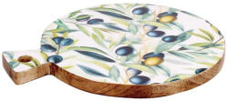 AdTrend Platou servire lemn multicolor Masline Yari 39 x 29 x 2, 5 cm (117686A)