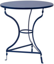 FDY Masa Rotunda Metalica Zanos Diametru 70 Cm Albastra