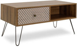 FDY Masuta Cafea Bahar MDF Nuc, Dim 100x50x46 Cm Masa de cafea