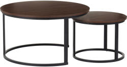 FDY Set 2 Masute De Cafea Selmma PAL Finisaj Nuc Masa de cafea