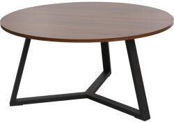 FDY Masuta Cafea Brandy PAL, Nuc, Diametru 80 Cm Masa de cafea