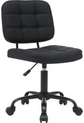 Finday Scaun Birou Sienna Piele Ecologica Negru