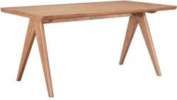FDY Masa Bucatarie/Dining Williams Din Lemn De Arbore Cauciuc Finisaj Nuc 160x85 Cm