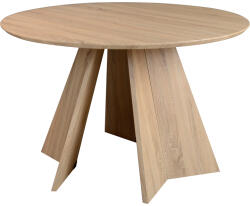 FDY Masa Bucatarie/Dining Biannka MDF Stejar Diametru 120 Cm