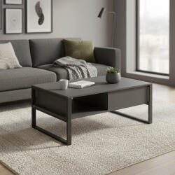 FDY Masuta Cafea Bonas PAL Gri Antracit, Dim. 100x60x44, 5 Cm Masa de cafea