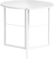FDY Masa Bucatarie/Dining Plianta Rotunda Tannys PAL Alb , Diametru 80 Cm