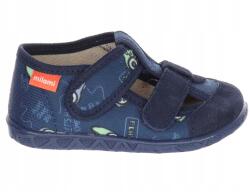 Milami papucs bőr talpbetéttel 118C-63 Kék r. 32 (118 BR-63 BLUE)