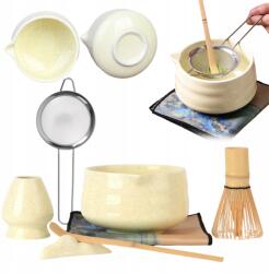 Bedee Matcha Teáskészlet, 7 Részes Matcha Teáskészlet (matcha zestaw 7-CZĘŚCIOWY)