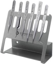 BERNSTEIN Set 6 pensete pentru lucrări de precizie BERNSTEIN, oțel inoxidabil (5-050-AV)