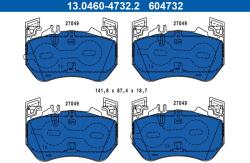 ATE set placute frana, frana disc ATE 13.0460-4732.2 (13.0460-4732.2)