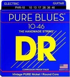  DR Strings PHR 10 Pure Blues Nickel Medium Electric Guitar Strings elektromos gitár húr