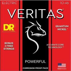  DR Strings VTE-10 Veritas 6-Pack elektromos gitár húr