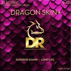  DR Strings Dragon Skin+ Coated Light 9-42 elektromos gitár húr