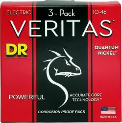  DR Strings VTE-10 Veritas 3-Pack elektromos gitár húr
