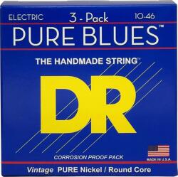  DR Strings PHR-10 3-Pack elektromos gitár húr