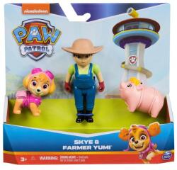 PAW Patrol Set figurine Paw Patrol Skye & Farmer Yumi Figurina