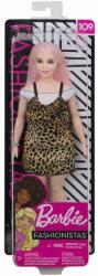 Barbie Papusa Barbie Fashionistas - Barbie cu parul roz, 32cm Papusa