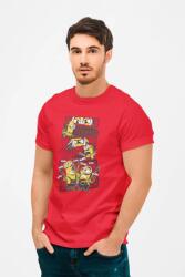 D&B Unisex Póló MO00034 Minions Piros-Méret XL (MO00034 Minions Red-SizeXL)