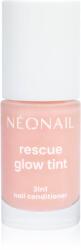 NEONAIL Rescue Glow Tint 3in1 Nail Conditioner lac de unghii pentru ingrijire culoare Peachy Nude 7.2 ml