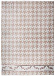 Clayre & Eef Catelusi bézs barna textil takaró 130x170 cm (DHL60)