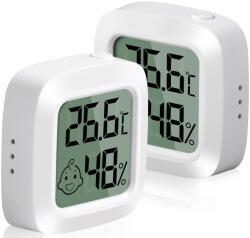 Vinabo Termometru si Higrometru Vinabo, Precizie Mare, Display LCD, Portabil (Thermomètre intérieur)