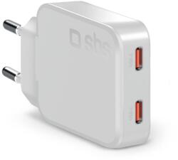 SBS Incarcator Extra Slim GaN 65W USB-C - Compact, Putere Mare, Design Elegant (TETRGAN2C70SLIM)