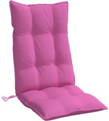 vidaXL 6 db rózsaszín oxford-szövet magas háttámlájú székpárna 9.8 kg (377664)