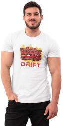 D&B Férfi/Unisex Póló ST00215 Drift Fehér-Méret L (ST00215DriftWhiteL)