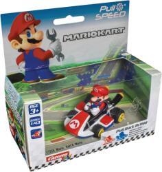 Carrera Mario Kart Pull&Back 15817316 - Masinuta de curse Mario, 5.2 cm (15817316) Figurina