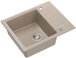 Quadron Chiuveta compozit incastrata Quadron Pop Peter 116 bej - inox 62x50 cm (HCQP6250BEZP) Chiuveta