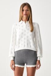 TWINSET pulóver női kasmírral - bézs XS - answear - 68 990 Ft