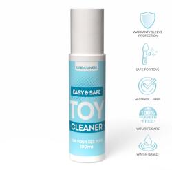 Lube4Lovers Spray pentru curățarea jucăriilor intime Lube4Lovers Easy & Safe Toy Cleaner, fără alcool, 100 ml (500497)