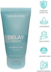 Lube4Lovers Gel pentru întârzierea ejaculării Lube4Lovers Delay Touch, pe bază de apă, 50 ml (500479)