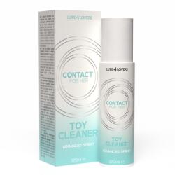 Lube4Lovers Spray avansat pentru curățarea jucăriilor intime Lube4Lovers Contact for Her, fără clătire, 120 ml (7107130)