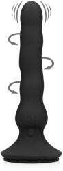 Shots Toys Plug anal vibrator SHOTS FISTIT Wave Rider, rotație, vibrații, silicon, reîncărcabil, 23 cm, negru (7109538)