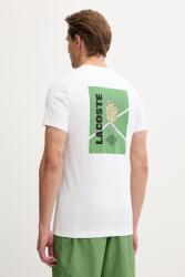 Lacoste férfi póló pamuttal - bézs XXXL - answear - 20 990 Ft