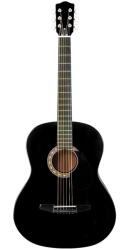 DEPOX Chitara clasica din lemn 95 cm, Clasic Black (1933)