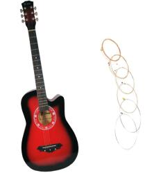 DEPOX Chitara clasica din lemn 95 cm, set de corzi inclus (1955)