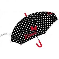 Disney Minnie pöttyös esernyő - 80 cm - fekete - hibás (JVL-EMM52509037-38802HIBAS)