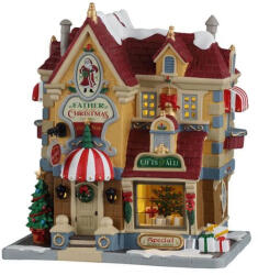 Lemax father christmas gift shop Caddington Village 2026