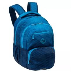  Ghiozdan Astra AB200, Hexagon Blue Ombre, 3 compartimente, 44 x 32 x 19 cm (AZ502026039)