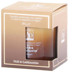 AdTrend Lumanare parfumata in borcan sticla aroma Cardamom si Lemn Oud 10 x 10 cm (117936B)