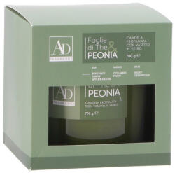 AdTrend Lumanare parfumata aroma Frunze Ceai si Bujori 12 x 12 cm (117949D)