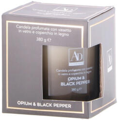 AdTrend Lumanare parfumata in borcan sticla aroma Opium si Piper Negru 10 x 10 cm (117936D)