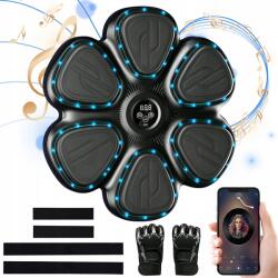  Zenei Bluetooth Boxpajzs Fali Led Számláló +Kesztyű Fekete
