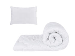 Confort Set alb, pilota 150x200cm 250gsm + 1 perna alba matlasata 50x70cm (SETALB.150X200.1PER.50X70)